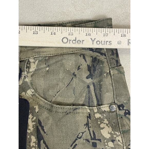 KDNK‎ Pants Mens 36 Green Camo Cargo Hiking Hunting Outdoor Casual Pockets NWT - Picture 4 of 12